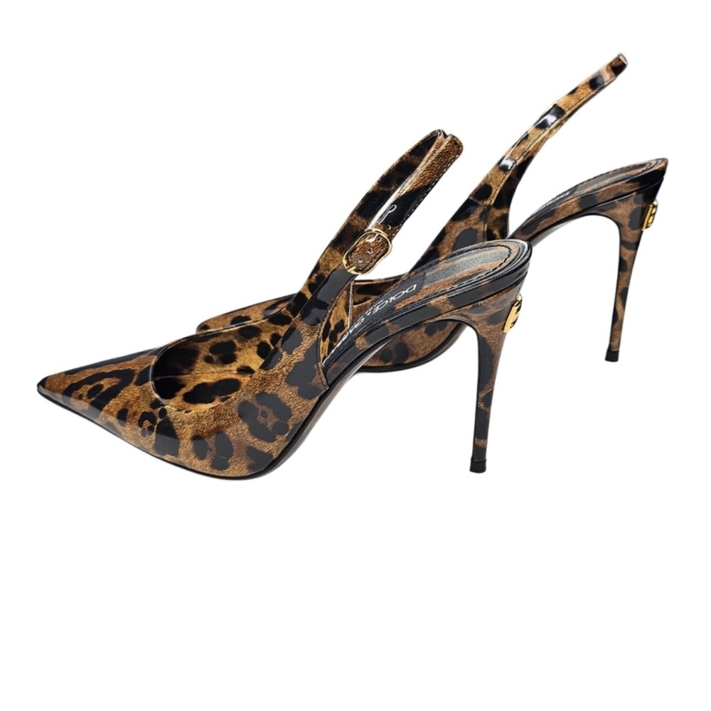 Dolce & Gabbana Brown Leopard Heels